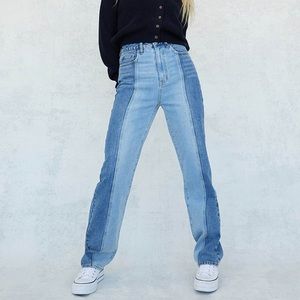PACSUN two tone 90s Boyfriend Jeans